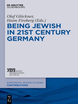 cover image of Being Jewish in 21st-Century Germany